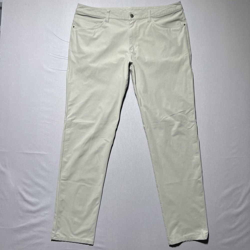 Lululemon Pants Mens 36 Commission‎ Slim Fit ABC Stretch Casual Golf Athletic
